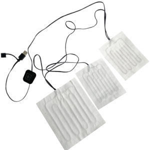 RSHP-017 Bending Resistance Waterproof Portable 5V Warm Electric Heat Pad for Clothing